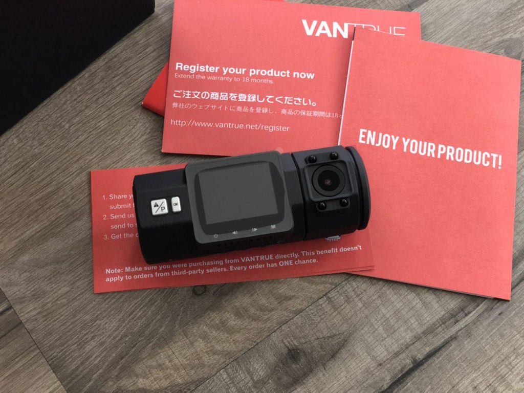 Vantrue N2 Pro Dual Dashcam Details 1
