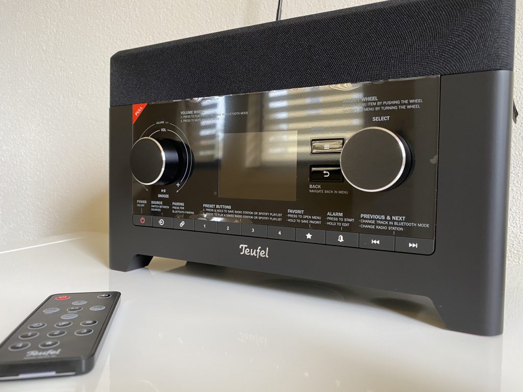 Teufel 3SIXTY Internetradio Nahaufnahme