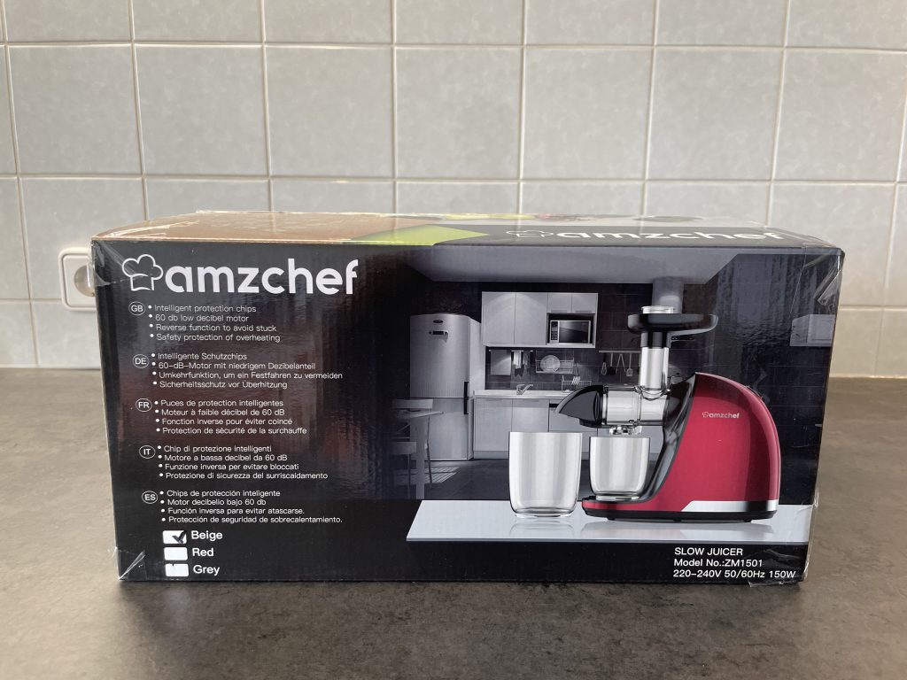 AMZCHEF Slow Juicer ZM1501 Ent