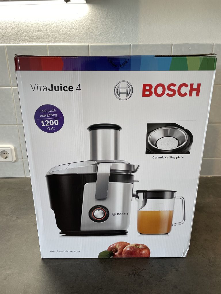 Bosch VitaJuice 4 MES4010 Entsafter Verpackung
