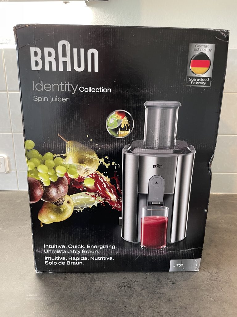 Braun Multiquick 7 J700 Entsafter Verpackung