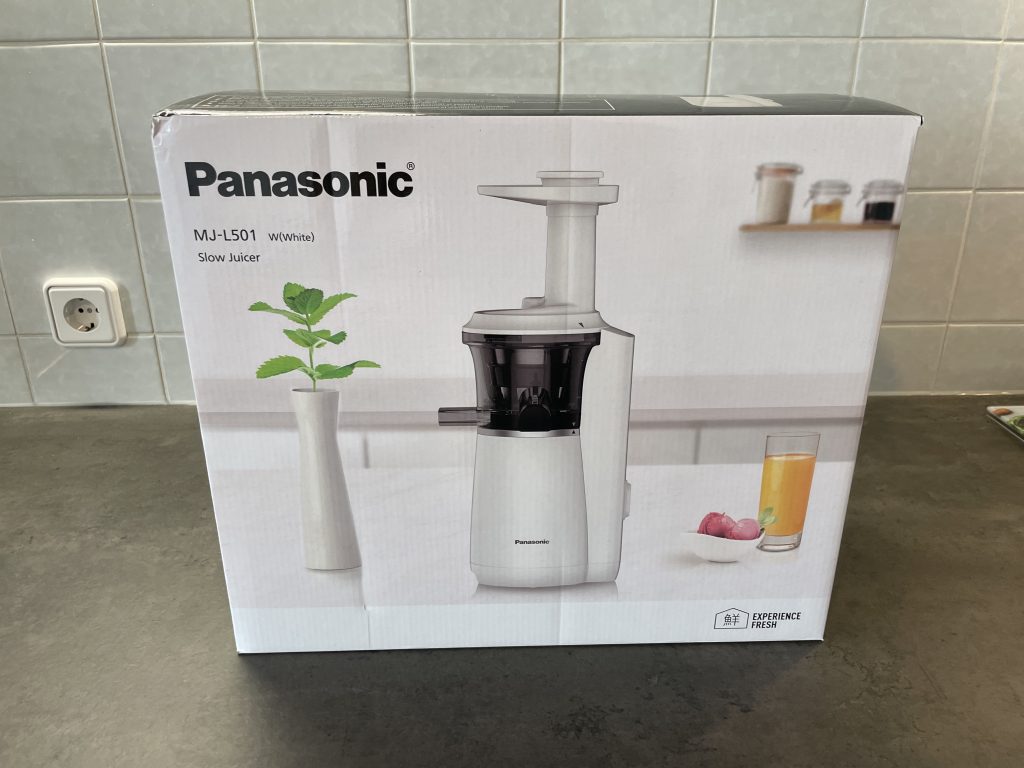 Panasonic MJ-L501WXE Entsafter Verpackung