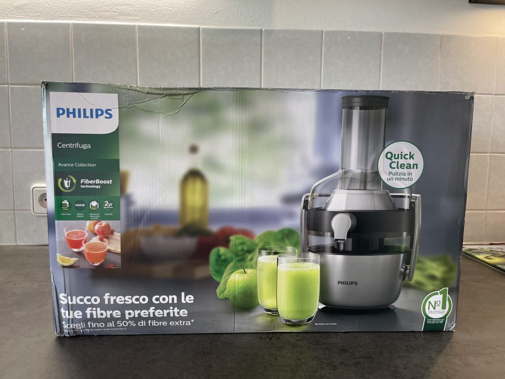 Philips HR192120 Entsafter Verpackung