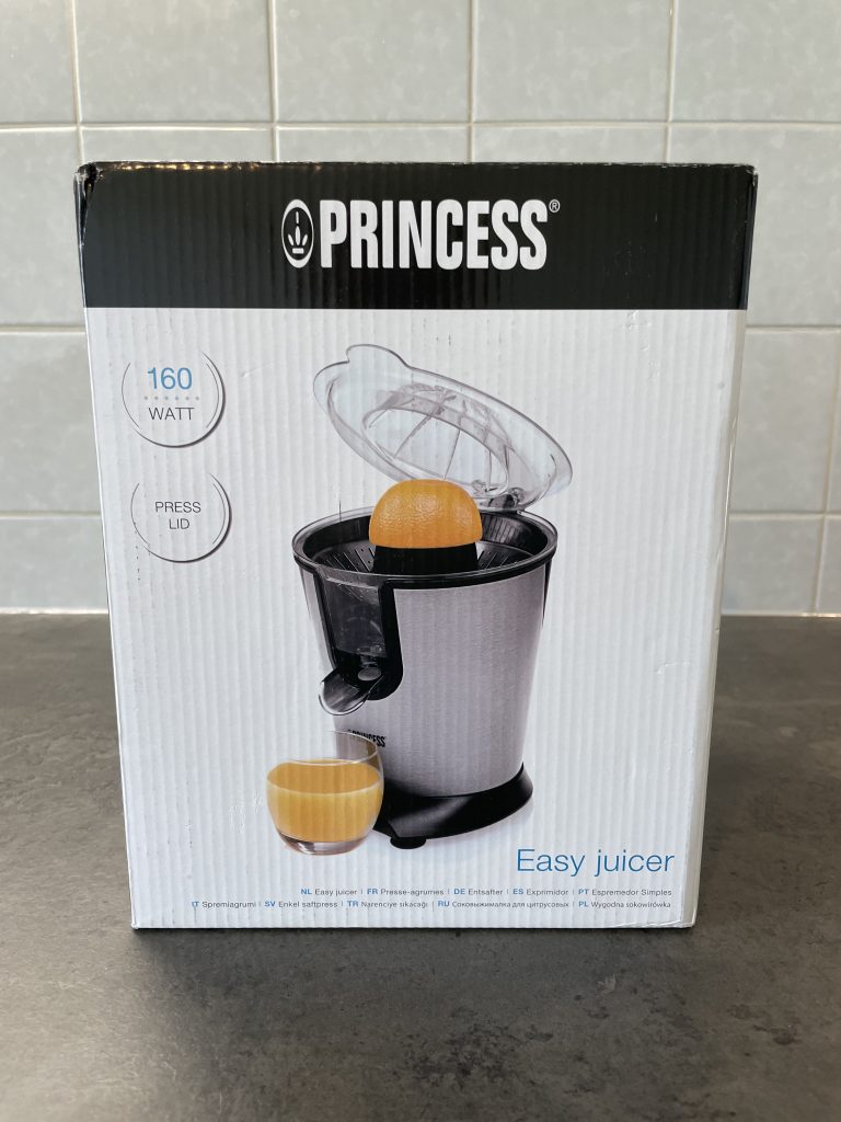 Princess 201850 Entsafter Verpackung