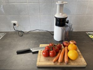 Panasonic MJ-L501WXE Entsafter Obst und Gemüse