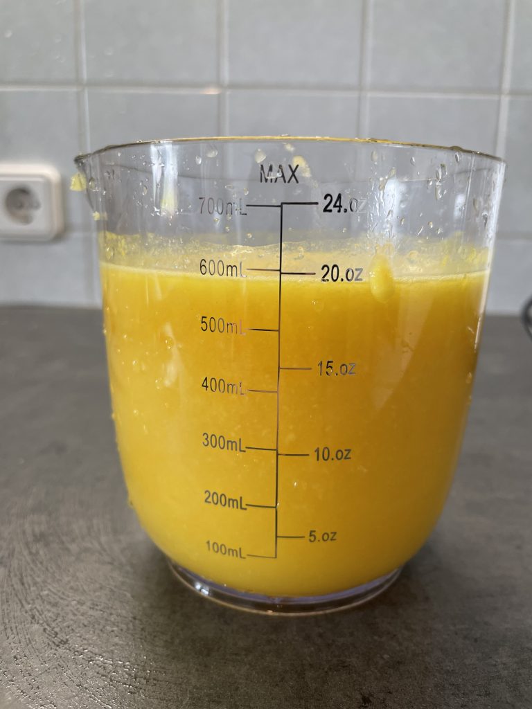 AMZCHEF Slow Juicer ZM1501 Entsafter Ertrag Orangen