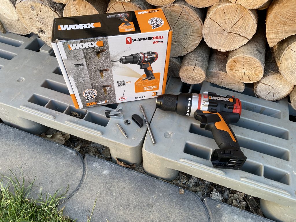 Worx EX354.9 mit Zubehör