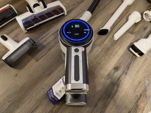 Tineco Pure ONE S12 PRO EX Akku-Staubsauger Bedieneinheit und Display