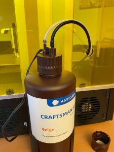 Anycubic Photon M3 Max Harzflasche Anschluss