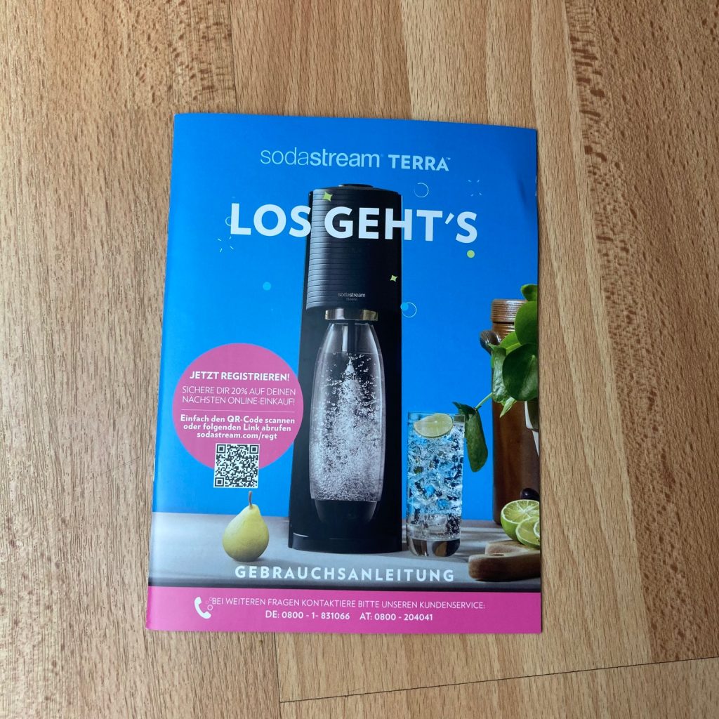 SodaStream Terra Bedienungsanleitung