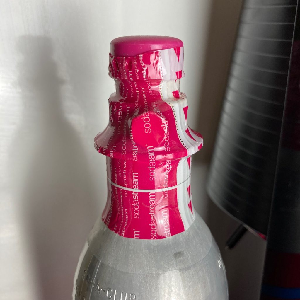 SodaStream Terra CO2-Flasche mit Schutzfolie