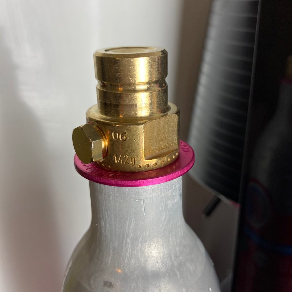 SodaStream Terra CO2-Flasche ohne Schutzfolie