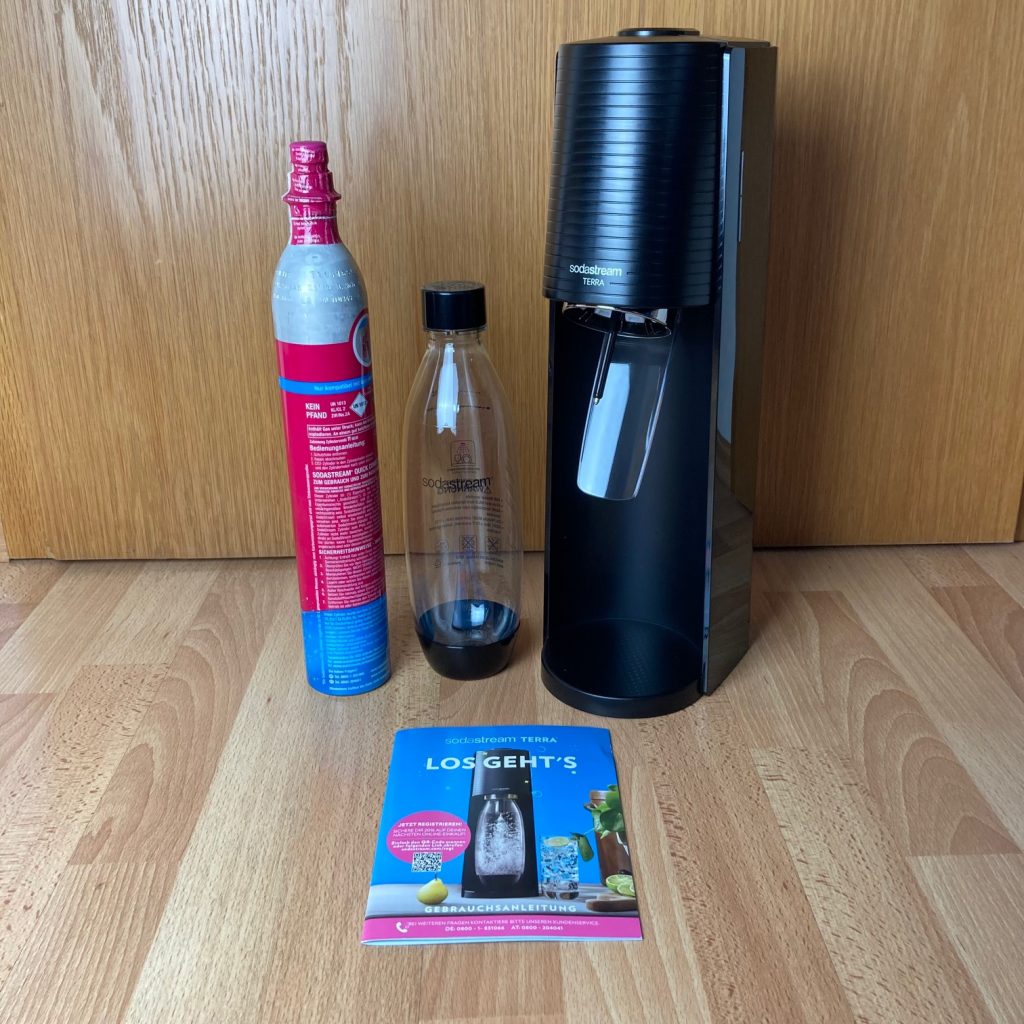 SodaStream Terra Lieferumfang