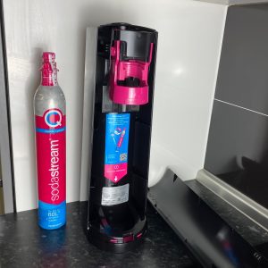 SodaStream Terra Rückseite geöffnet