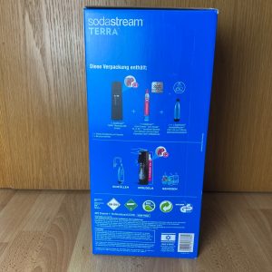SodaStream Terra Verpackung Rückseite