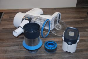 Zubehörteile für den Hoogo S4 Akku-Staubsauger