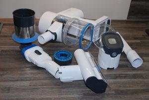 hoogo S4 Akku-Staubsauger mit Milbenbürste