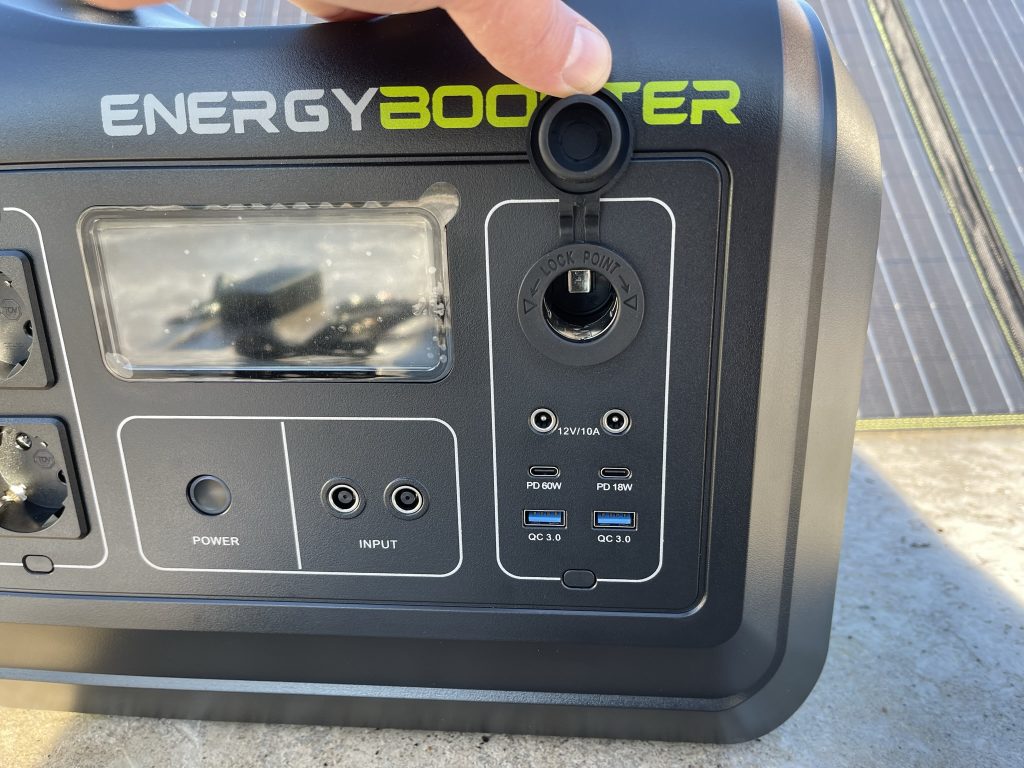 Energybooster Powerstation L mit Kfz-Anschluss