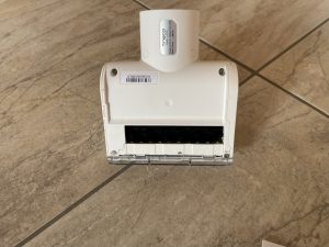 Die Bürste des Tineco Carpet One Spot Waschsaugers von unten