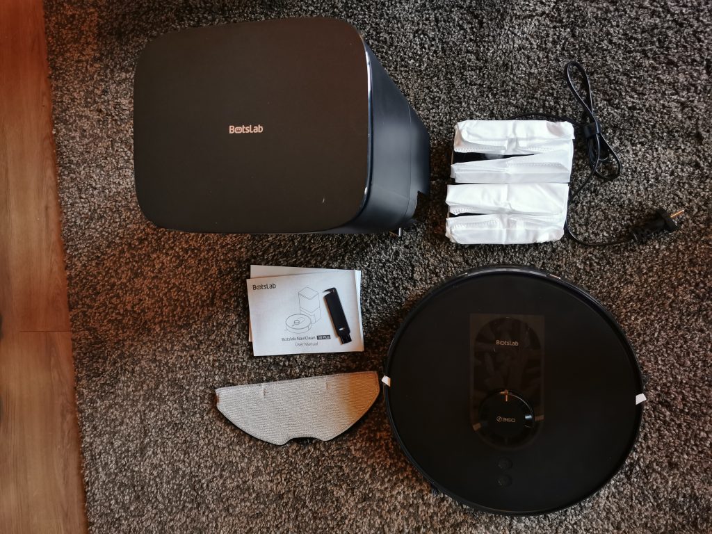 Botslab S8 Saugroboter Lieferumfang