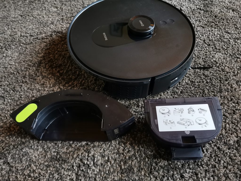 Botslab S8 Saugroboter Wasserbehälter und Staubbehälter