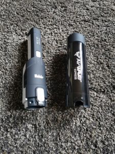 Fakir AS 1110 LT Premium Handstaubsauger Griff und Staubbehälter