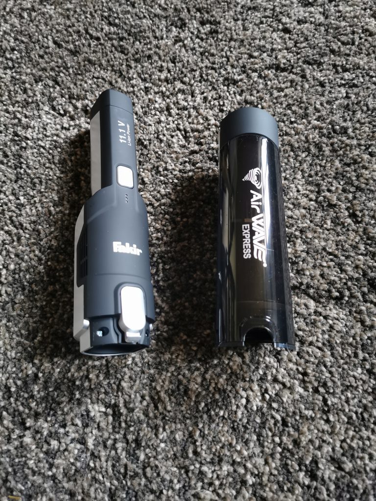 Fakir AS 1110 LT Premium Handstaubsauger Griff und Staubbehälter
