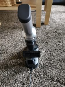 Fakir AS 1110 LT Premium Handstaubsauger Ladestation von hinten