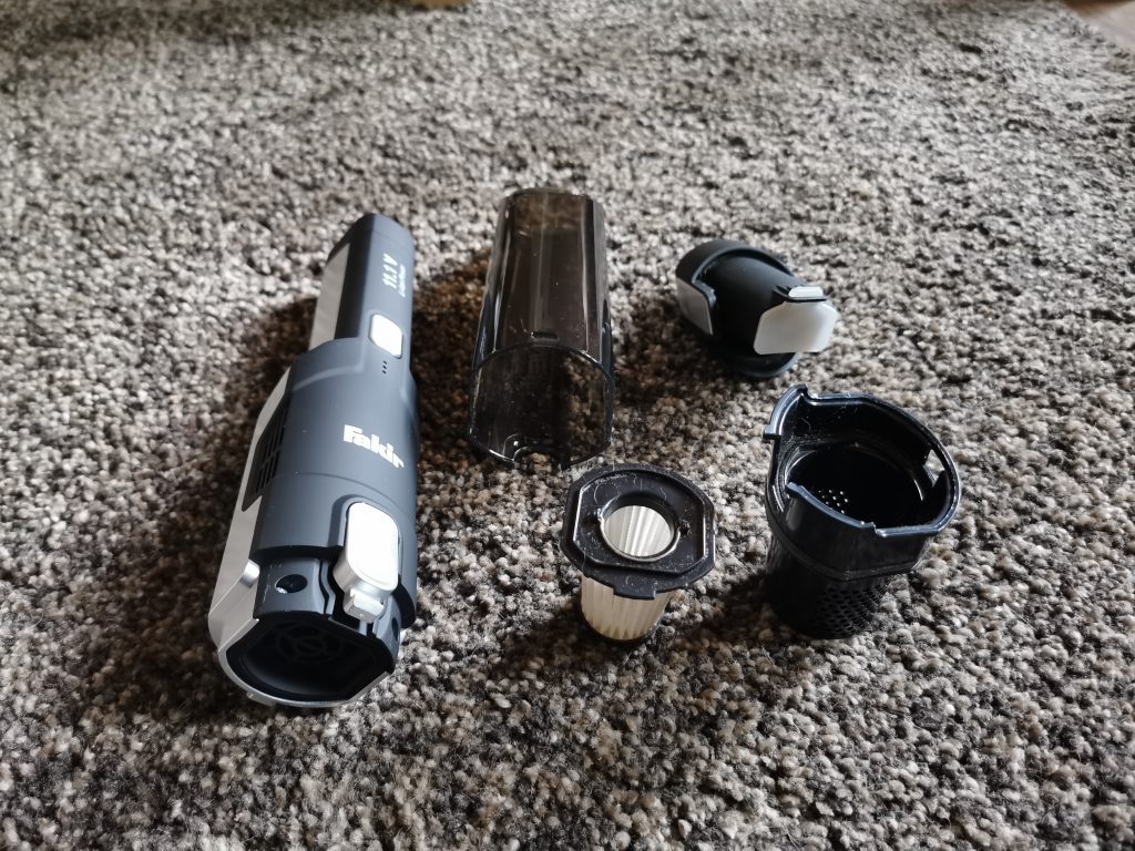Fakir AS 1110 LT Premium Handstaubsauger zerlegt