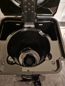 Fakir Aroma Grande Kaffeemaschine von oben Filtereinsatz