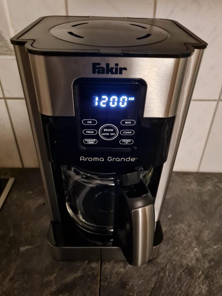 Fakir Aroma Grande Kaffeemaschine von vorne