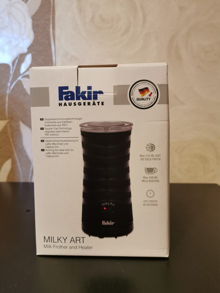Fakir Milky Art Milchaufschäumer Verpackung