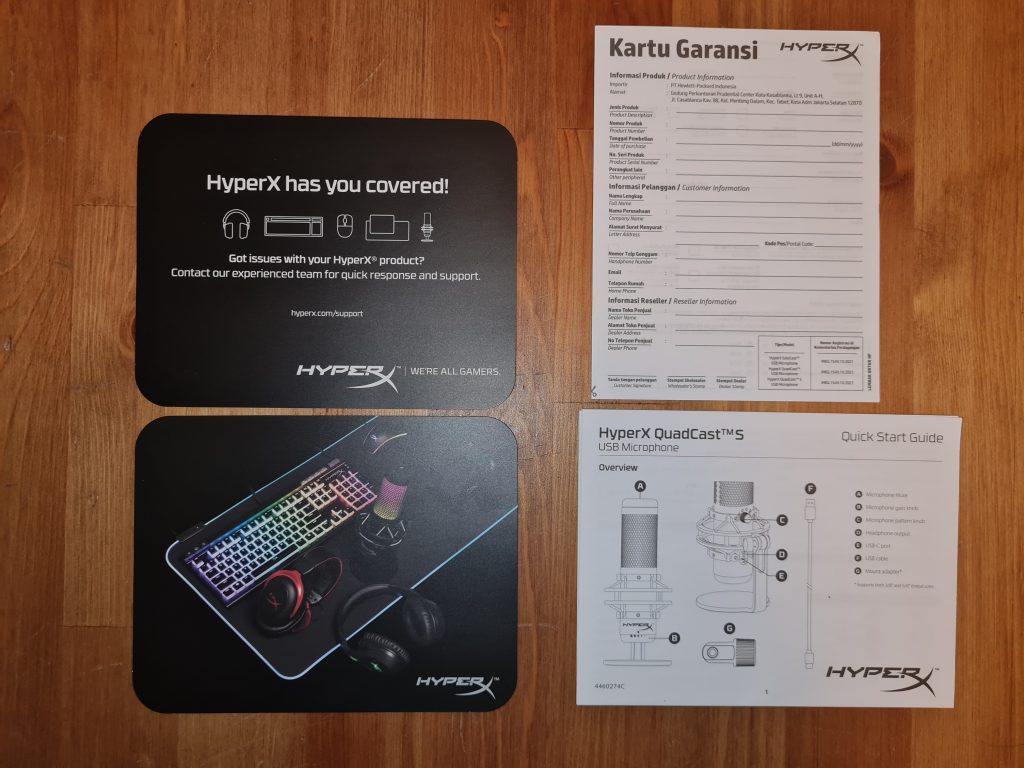 Garantiekarte, Kurzanleitung, Software-Informationen