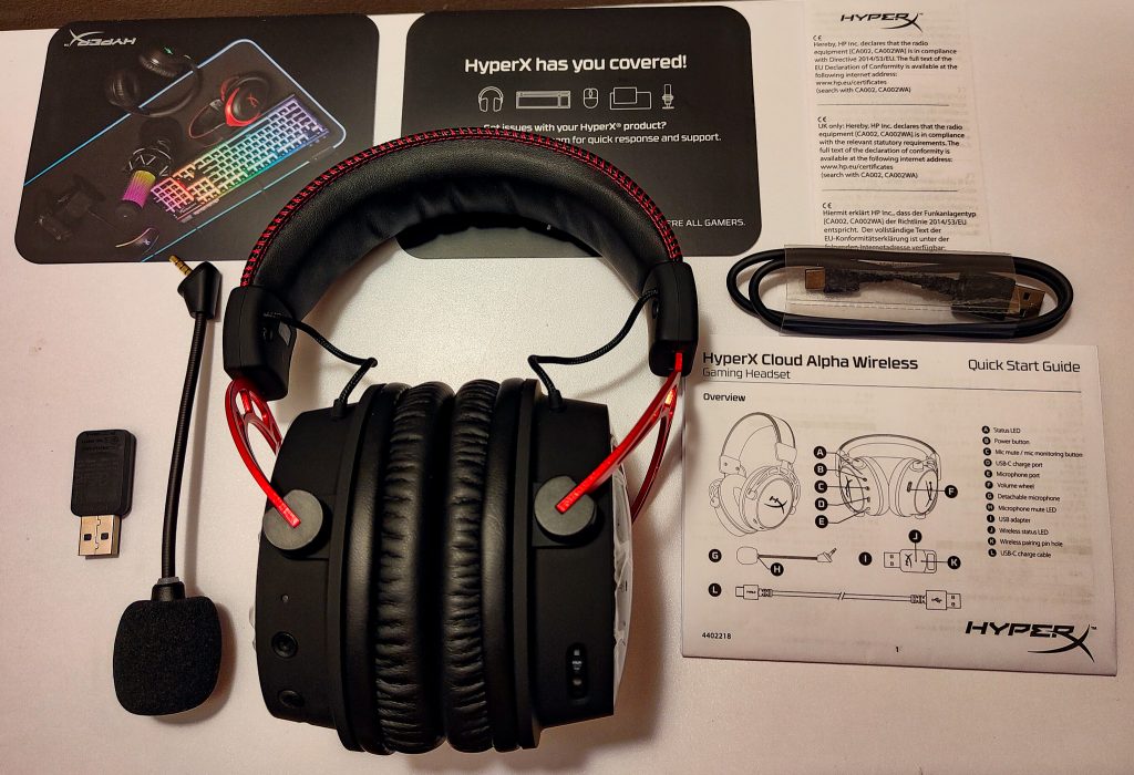 HyperX Cloud Alpha Wireless Gaming-Headset