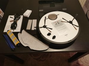 Medion X50 SW Saug- und Wischroboter komplett