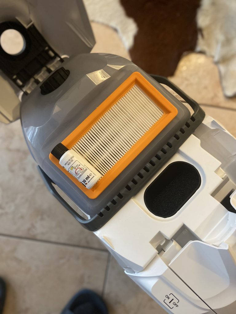 Luftfilter des Kärcher DS6 Premium Staubsaugers