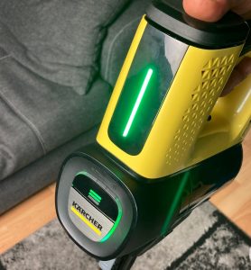 Kärcher VC7 Akku-Anzeige