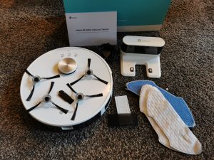 Lefant M1 Saugroboter gesamter Lieferumfang