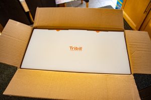 Tribit StormBox Blast Bluetooth-Lautsprecher Verpackung geöffnet