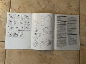 Bedienungsanleitung des Kärcher DS6 Premium Staubsaugers