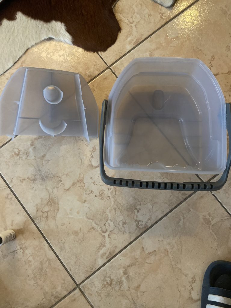 Wasserbehälter des Kärcher DS6 Premium Staubsauger mit Abdeckung