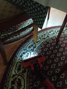 Einhell TE-SV 18 Li Akku-Staubsauger Teppich mit LED