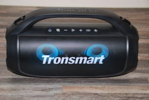 Tronsmart Bang SE Bluetooth-Lautsprecher Front blaues Licht