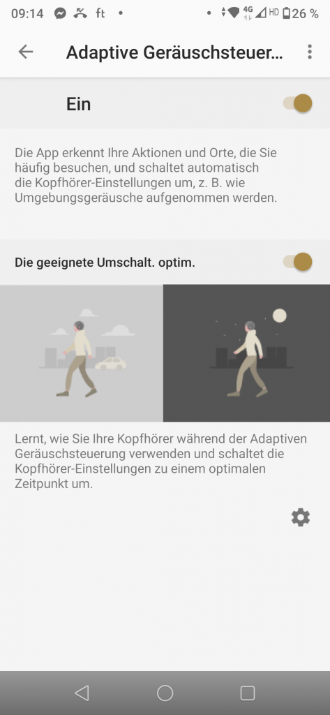 Sony LinkBuds S App ANC