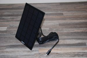 Wansview B4 Überwachungskamera Solarpanel mit Halterung Vorderseite