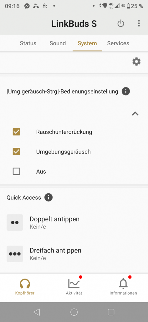 Sony LinkBuds S System