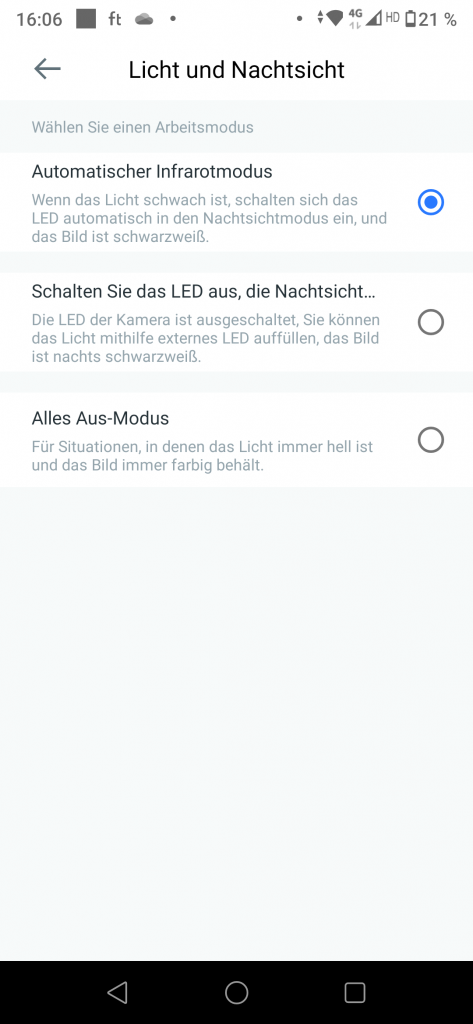 Wansview B4 Überwachungskamera App 3