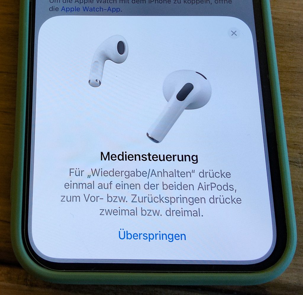 Apple AirPods (3. Generation) In-Ear-Kopfhörer Kopplung 2