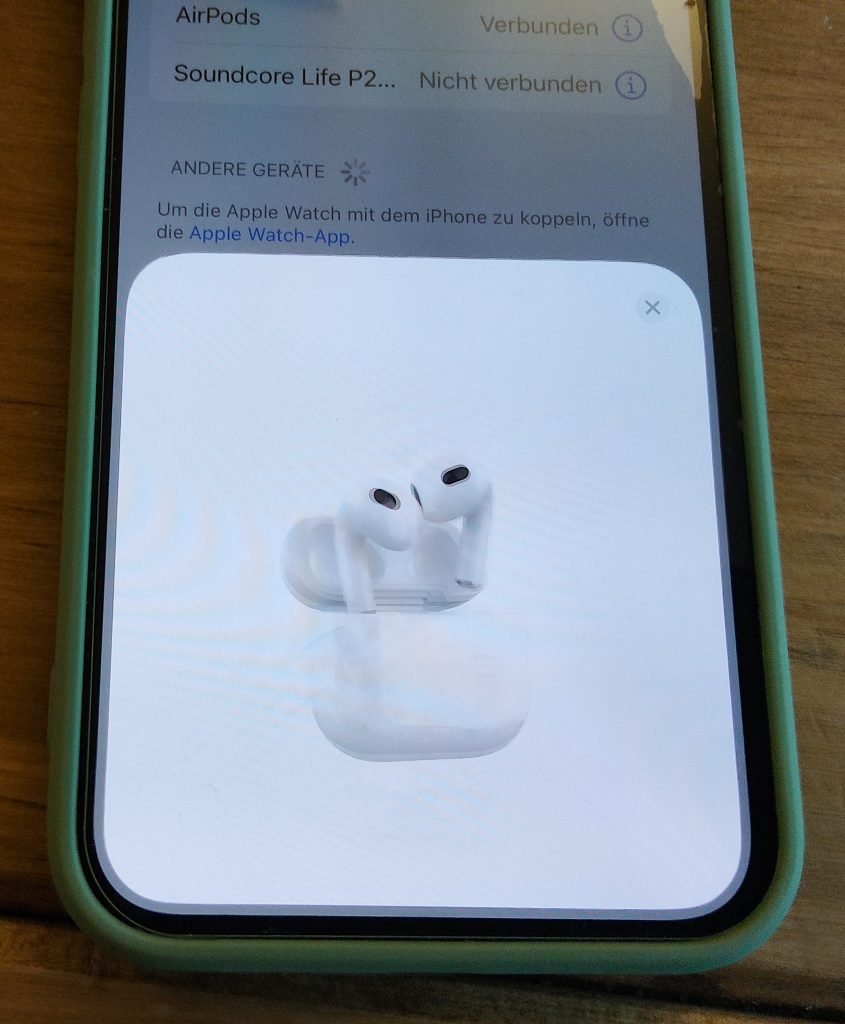 Apple AirPods (3. Generation) In-Ear-Kopfhörer Kopplung