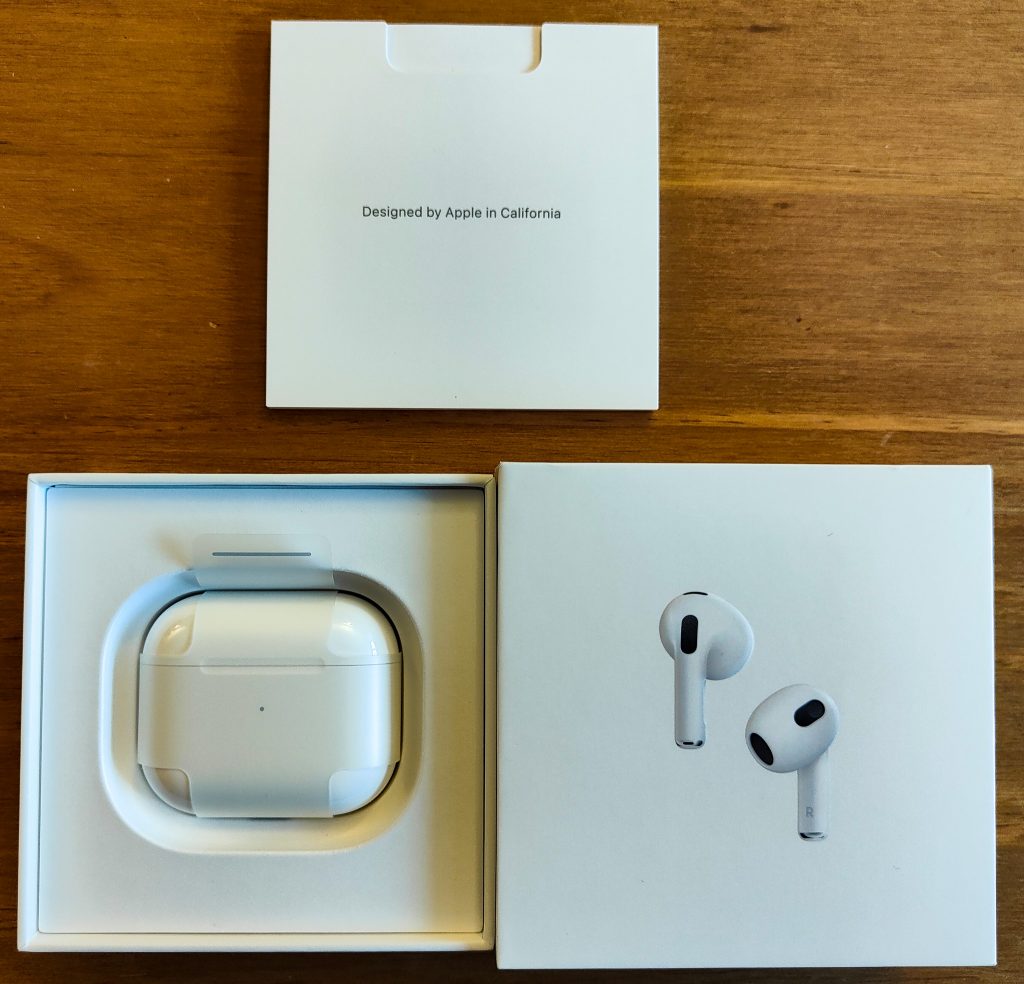 Apple AirPods (3. Generation) In-Ear-Kopfhörer komplett